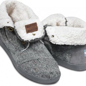 Toms Highland Fleece botas / booties, size 8